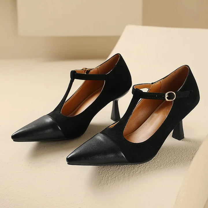 Vistra Leather Heels