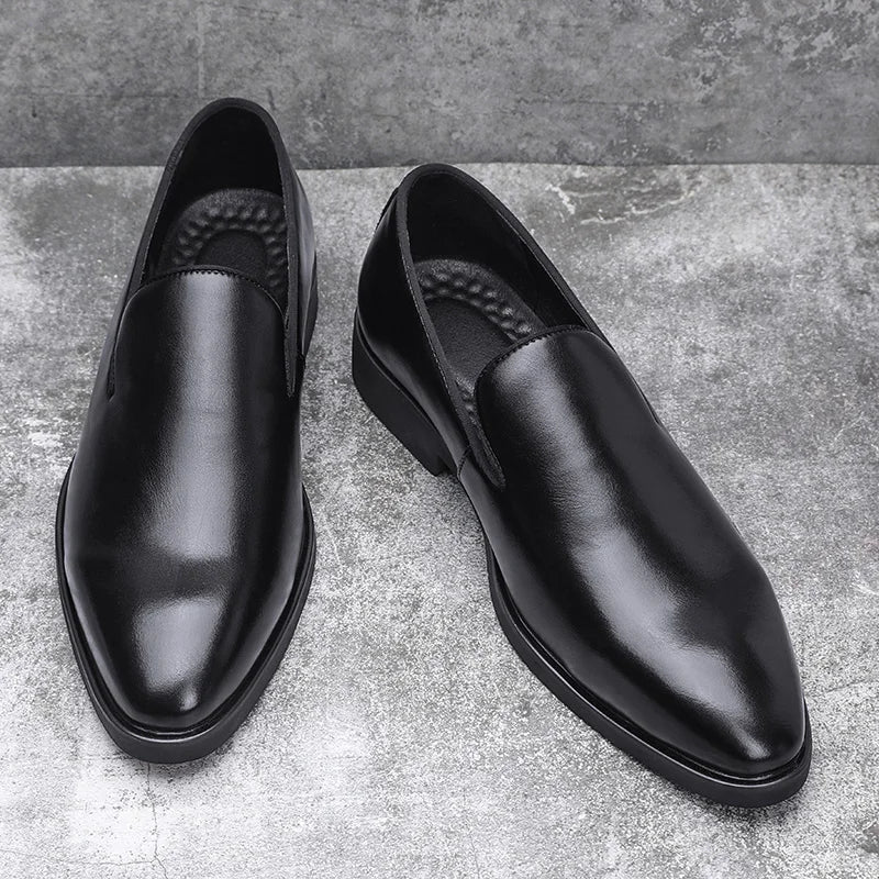 Tavian Genuine Leather Loafers