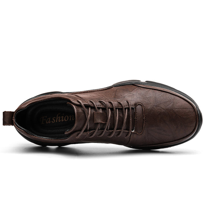 Brex Genuine Leather Sneakers