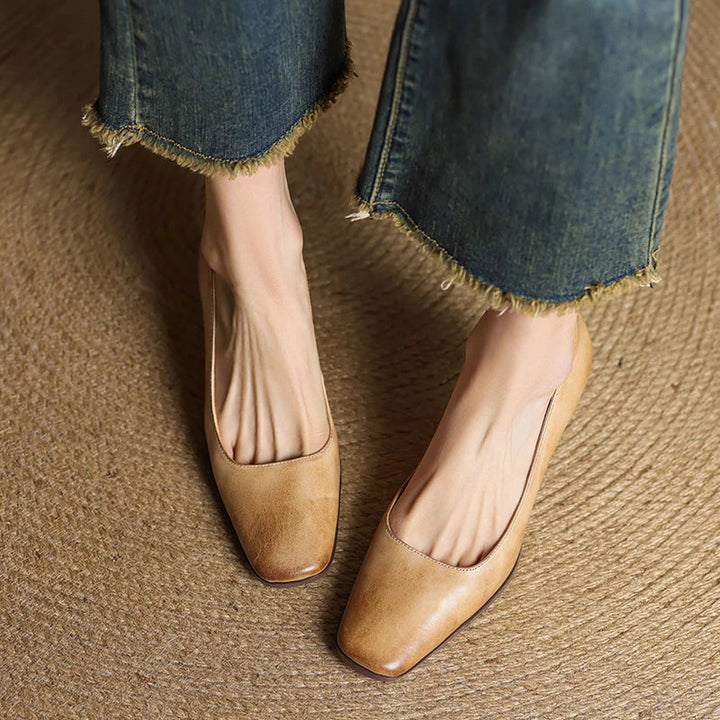 Diara Genuine Leather Heels