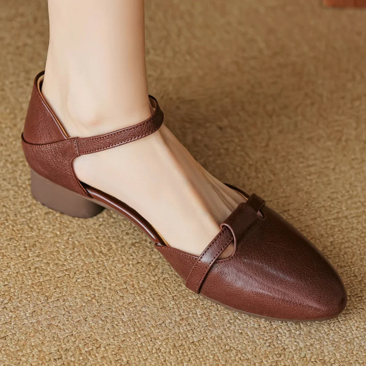 Laney Genuine Leather Heels