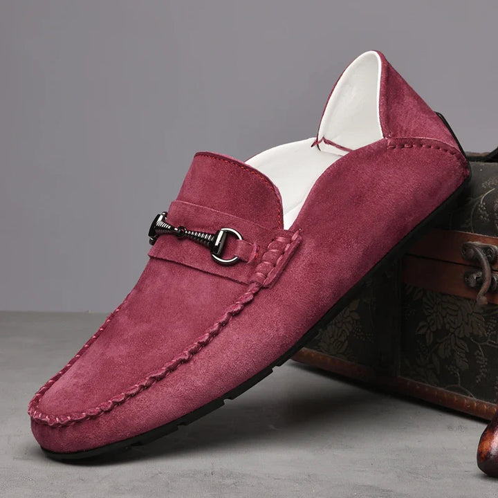 Astire Genuine Suede Loafers