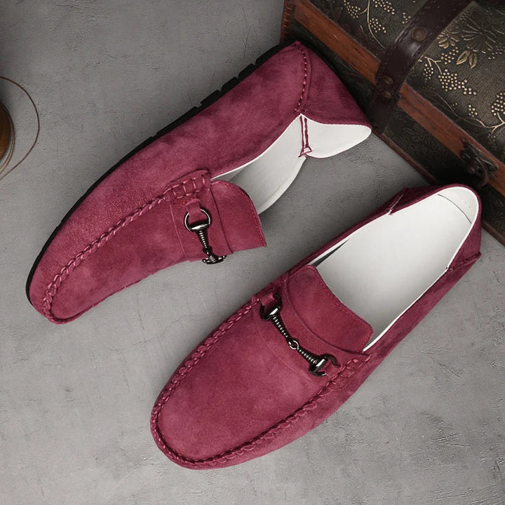 Astire Genuine Suede Loafers