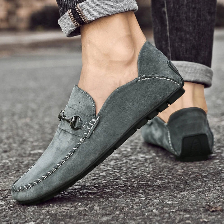 Astire Genuine Suede Loafers