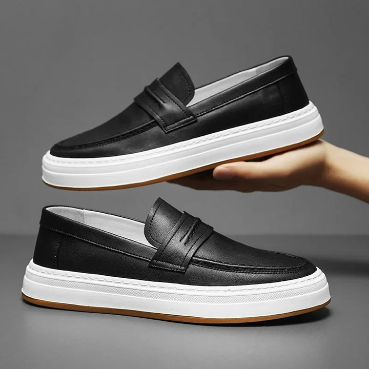 Moico Genuine Leather Loafers