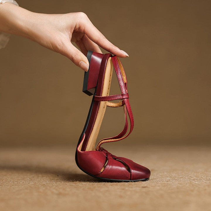 Elora Genuine Leather Sandals