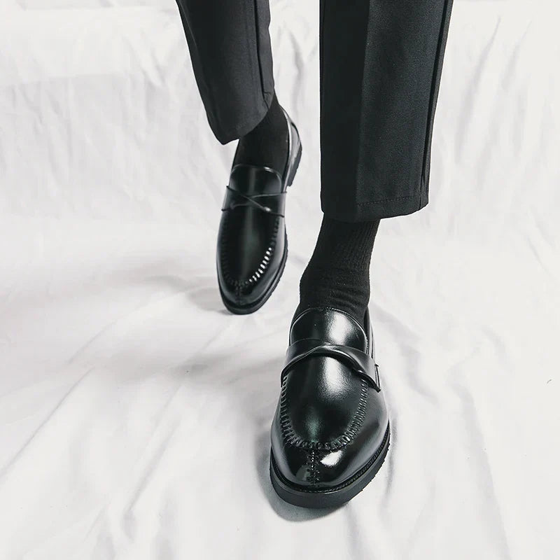 Teviot Genuine Leather Loafers