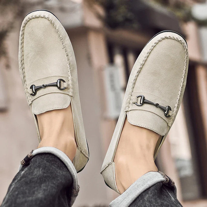 Astire Genuine Suede Loafers