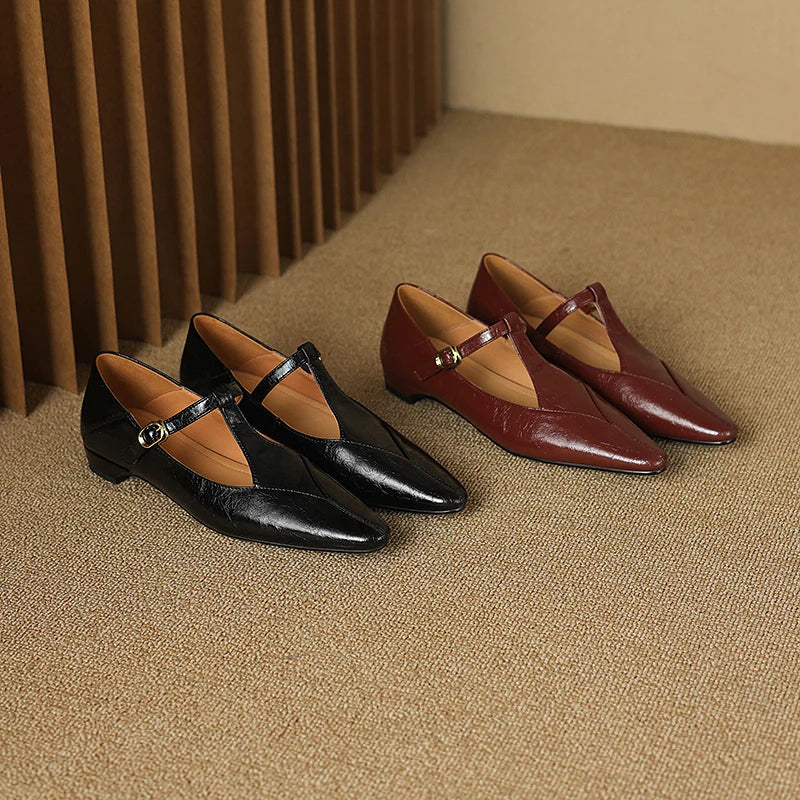 Biana Genuine Leather Heels