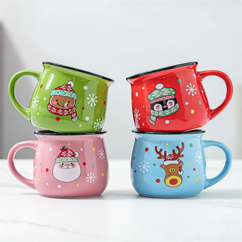 Frosty Christmas Mugs