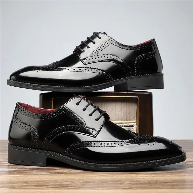 Tyron Genuine Leather Oxfords