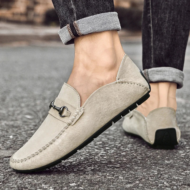 Astire Genuine Suede Loafers