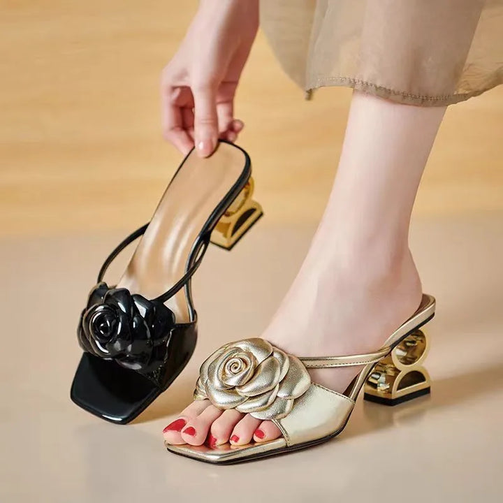 Rosette Heels
