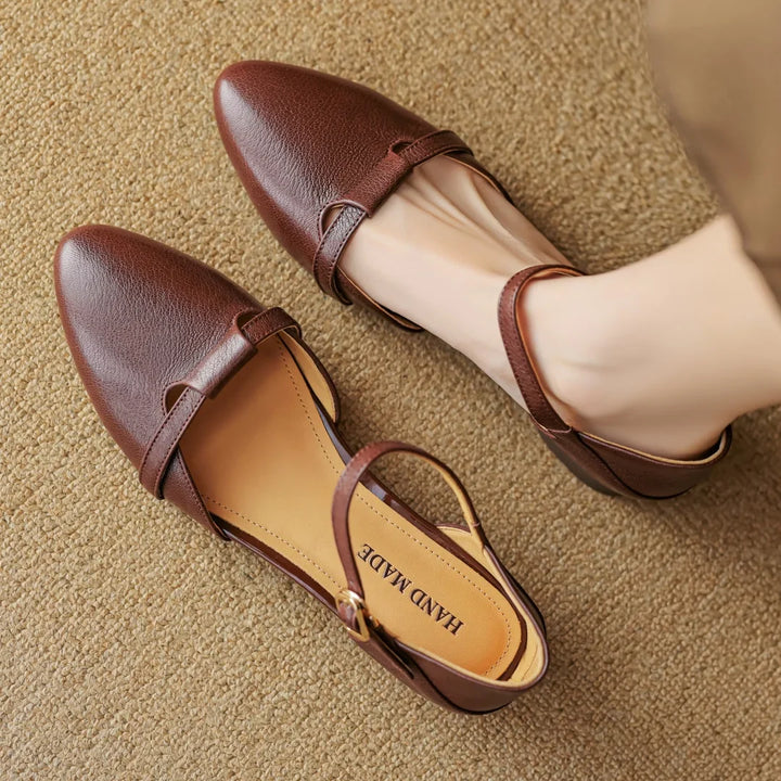 Laney Genuine Leather Heels