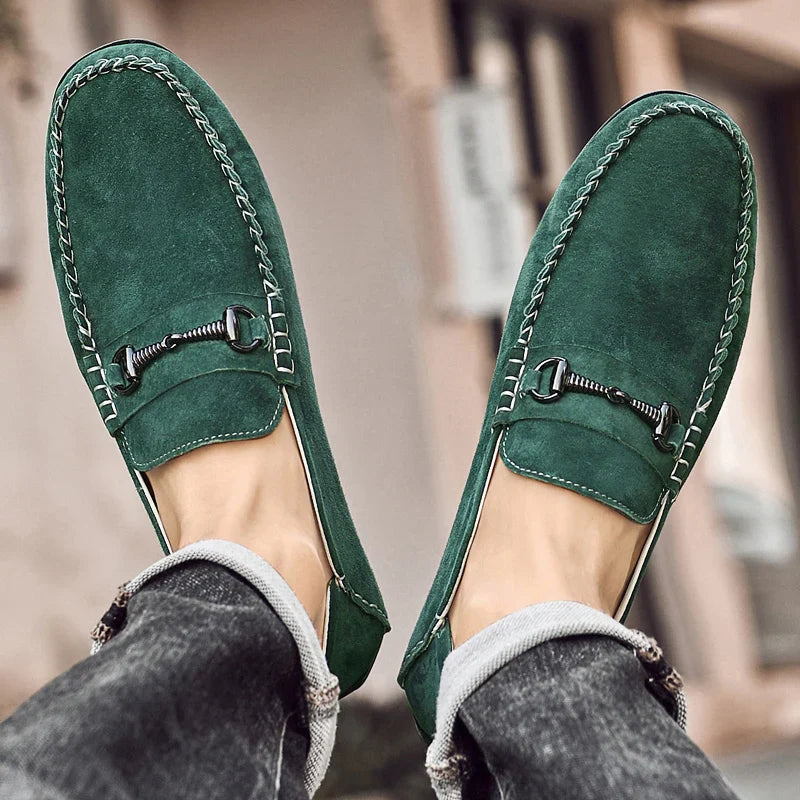 Astire Genuine Suede Loafers
