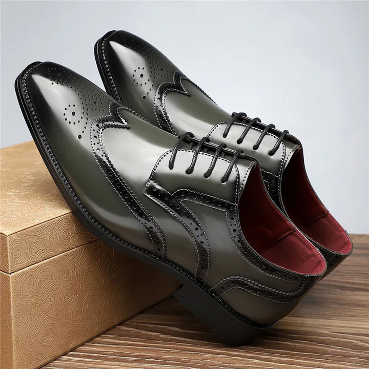 Tyron Genuine Leather Oxfords