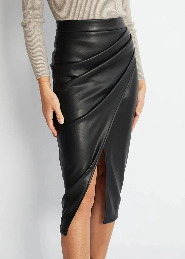 Maeve Leather Skirt