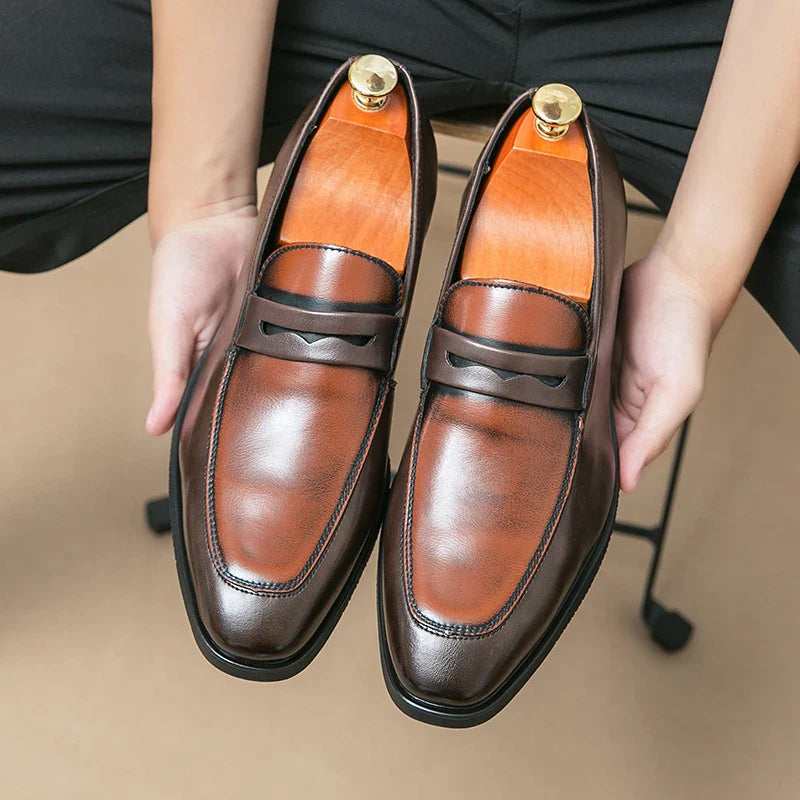 Darrow Leather Loafers