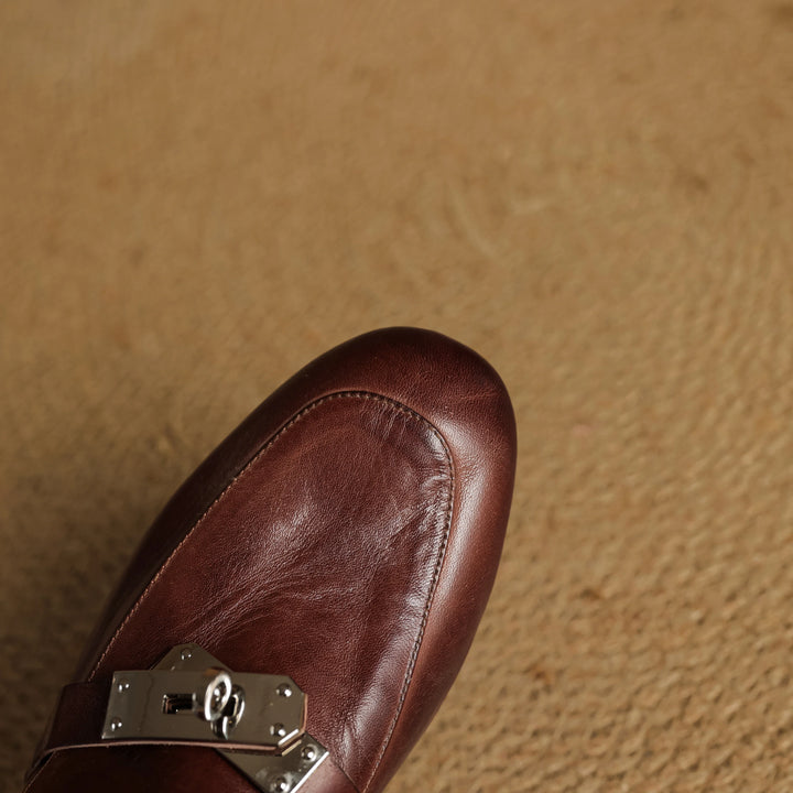 Carla Genuine Leather Mules