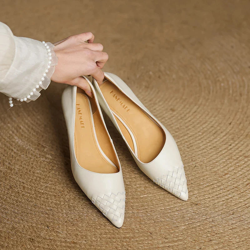 Zelith Genuine Leather Pumps