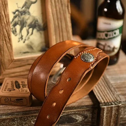 Zack Genuine Leather Belt