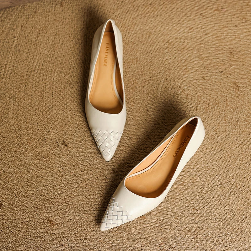 Zelith Genuine Leather Pumps