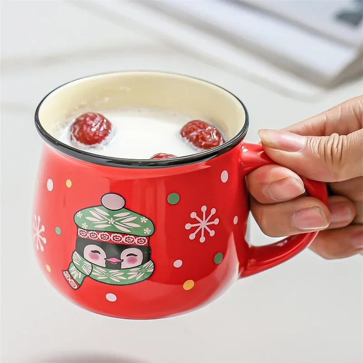 Frosty Christmas Mugs
