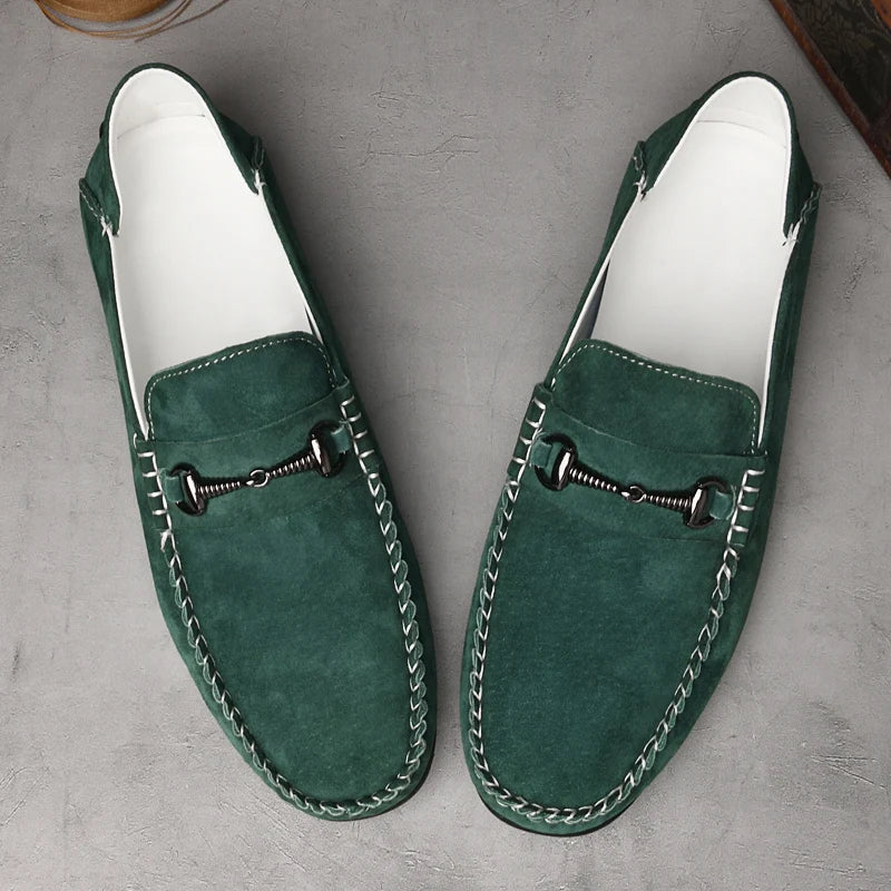 Astire Genuine Suede Loafers