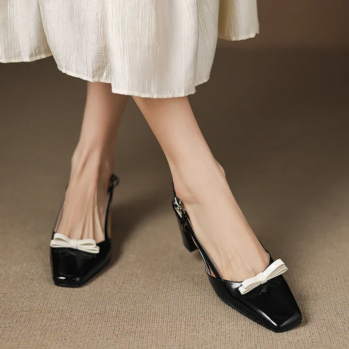 Melani Genuine Leather Heels