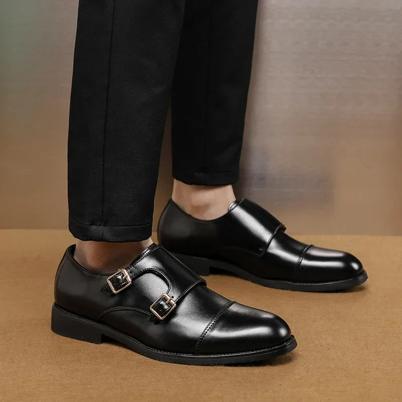 Grandeur Monk Strap Shoes
