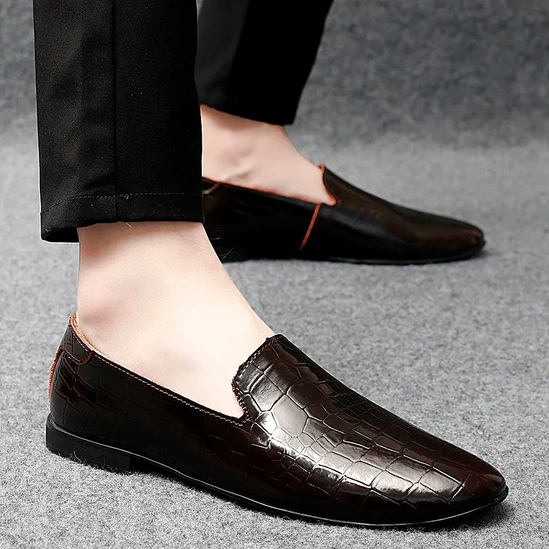 Stalwart Genuine Leather Loafers