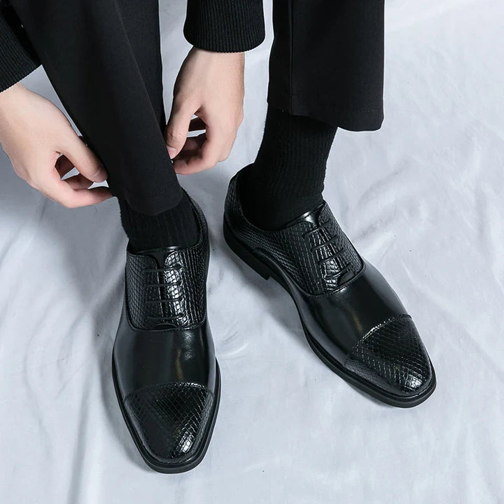 Slyther Genuine Leather Brogues