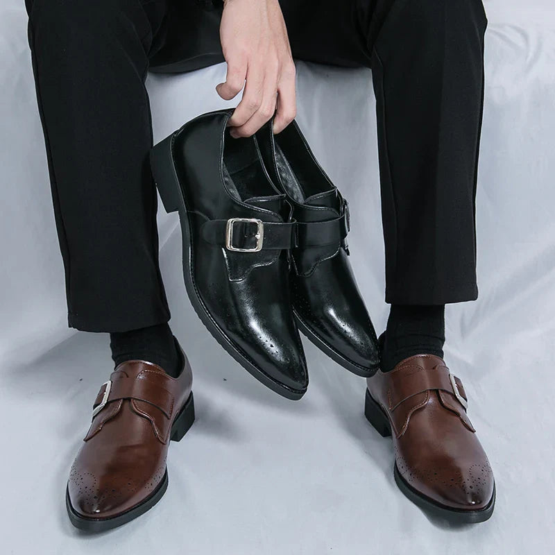 Bucklor Genuine Leather Shoes