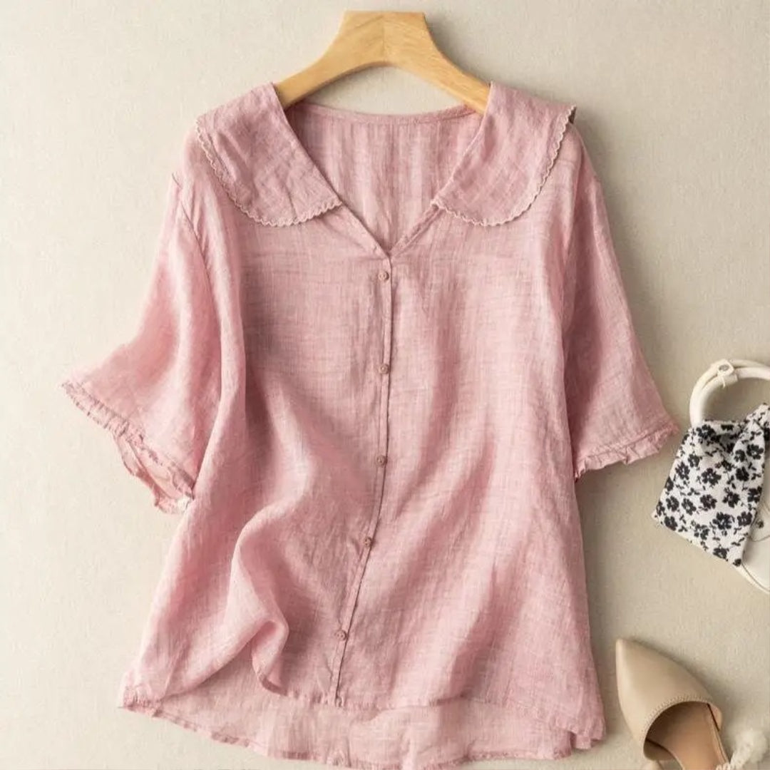 Tiara Linen Blouse