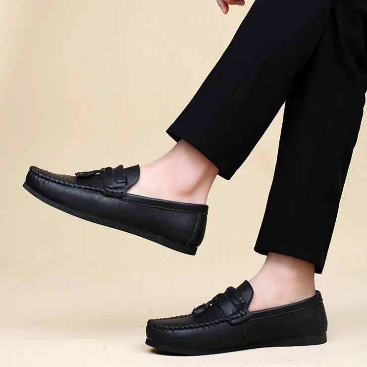 Moclyn Leather Loafers