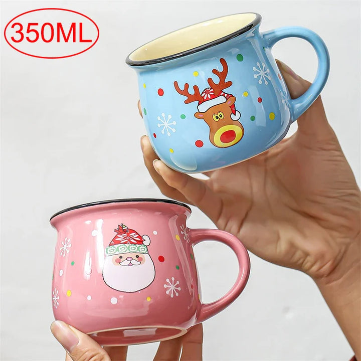 Frosty Christmas Mugs