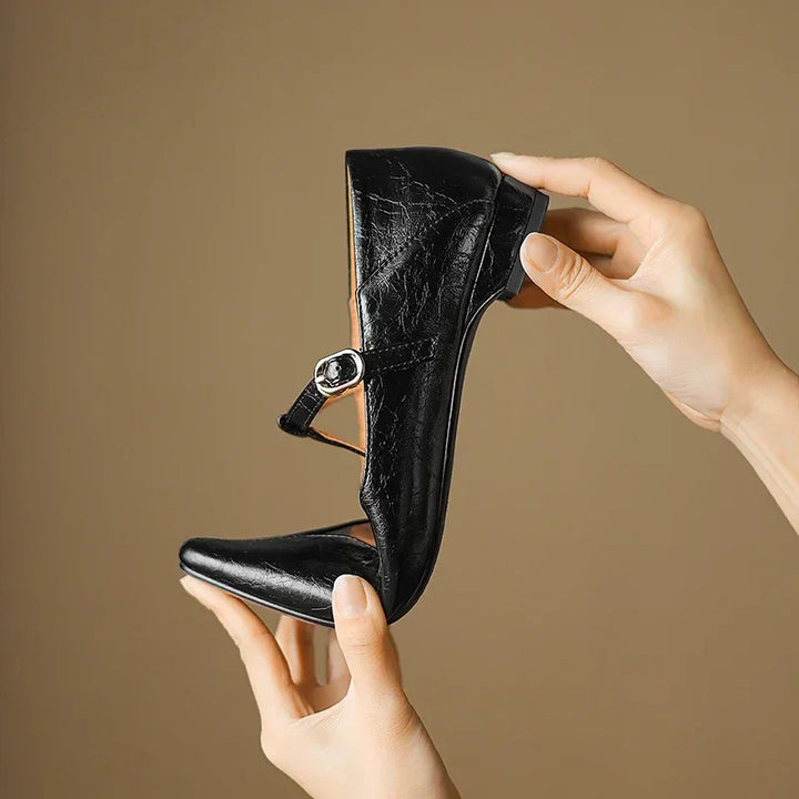 Biana Genuine Leather Heels