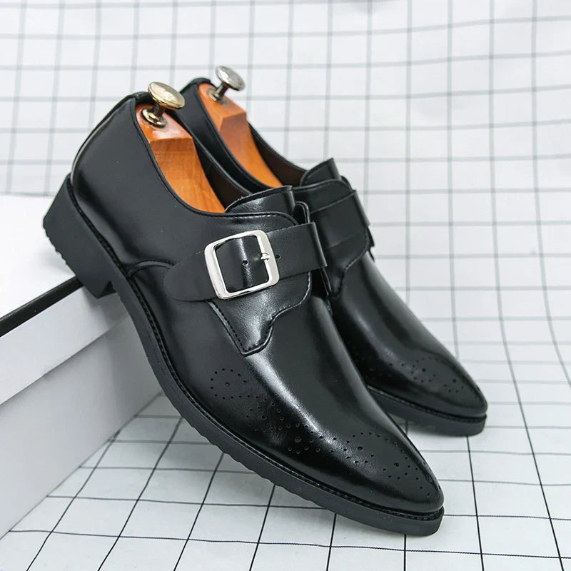 Bucklor Genuine Leather Shoes