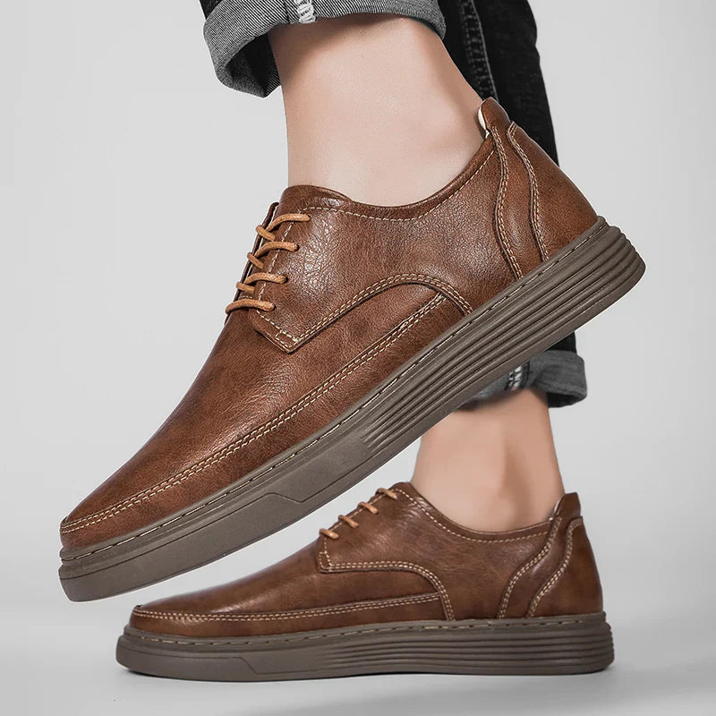 Athen Genuine Leather Sneakers