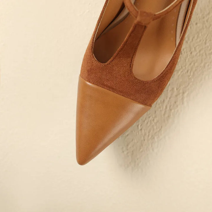 Vistra Leather Heels