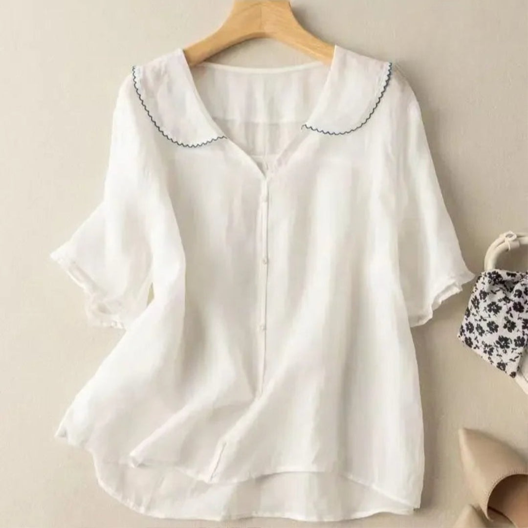 Tiara Linen Blouse