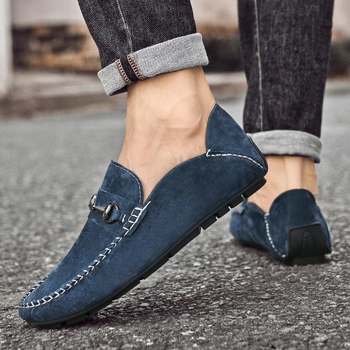 Astire Genuine Suede Loafers