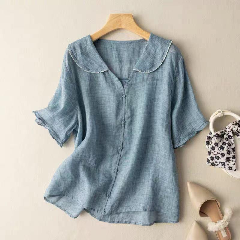 Tiara Linen Blouse