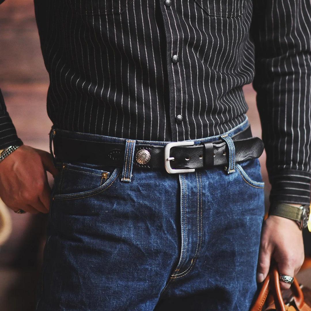 Zack Genuine Leather Belt