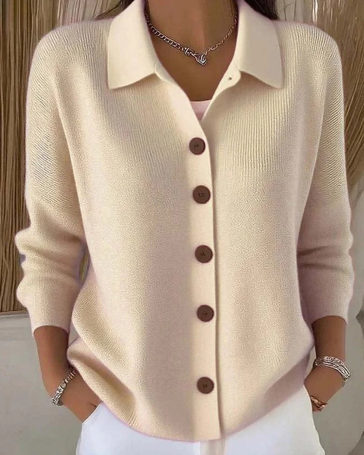 Classic Casual Button Knit Cardigan