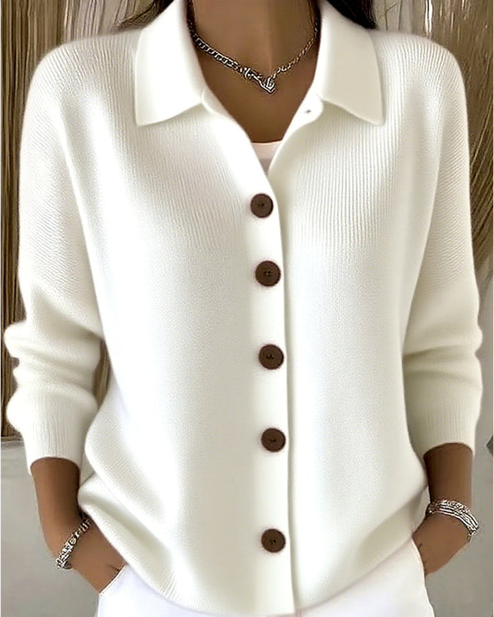 Classic Casual Button Knit Cardigan