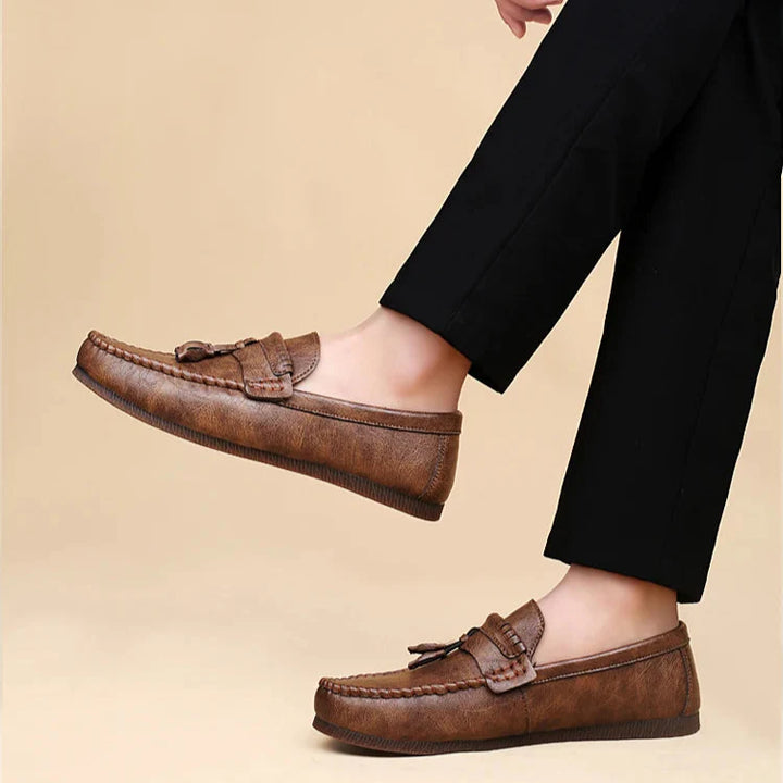 Moclyn Leather Loafers