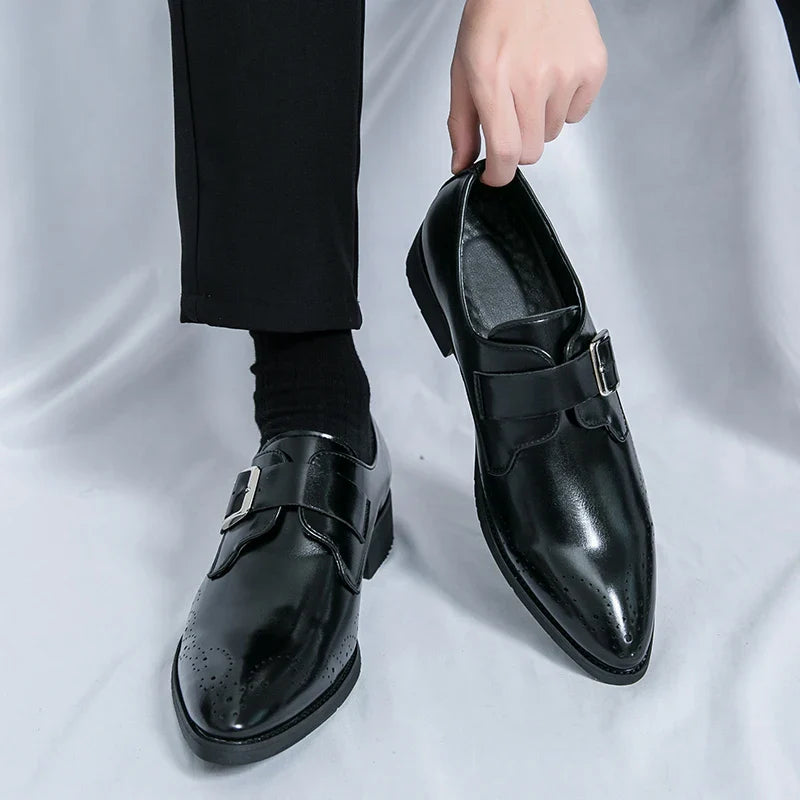 Bucklor Genuine Leather Shoes