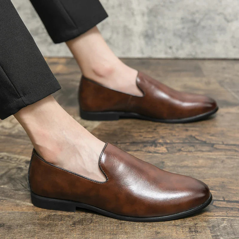 Stratos Genuine Leather Loafers