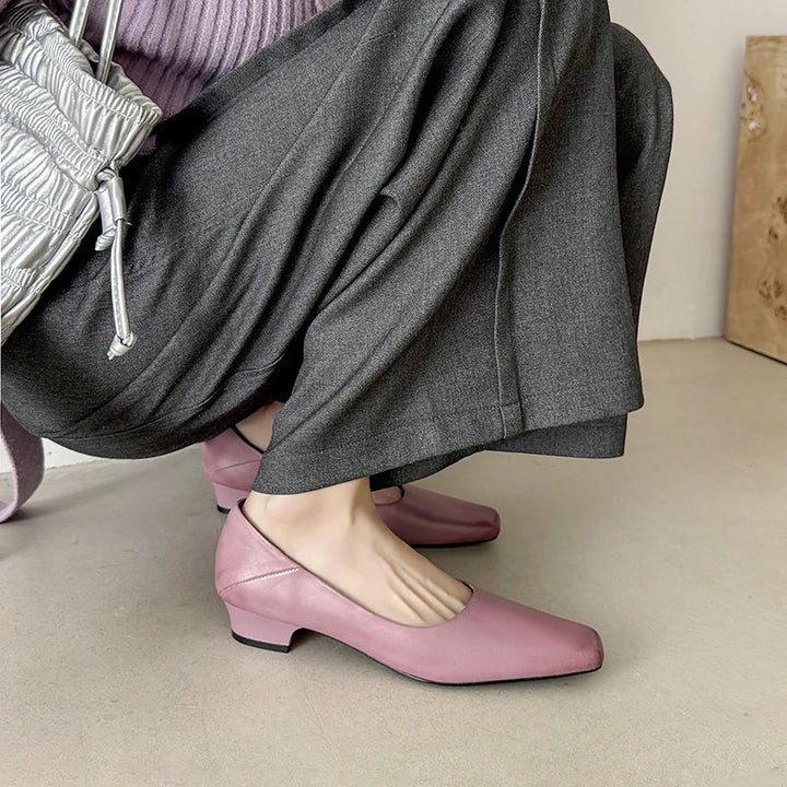 Nicole Genuine Leather Pumps